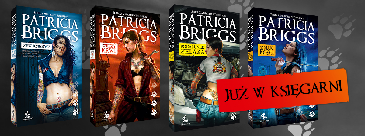 Patricia Briggs "Znak kości" już w sprzedaży!