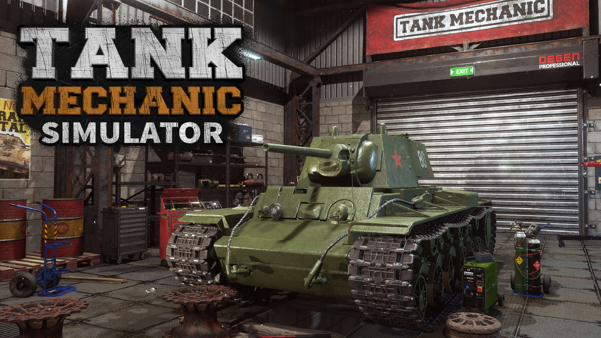 tank mechanic simulator console