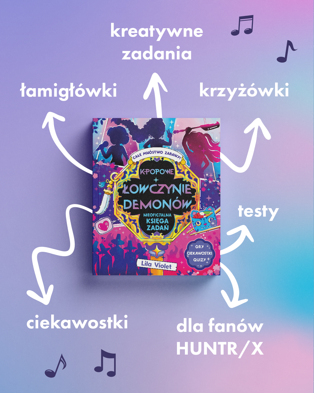 Pierwsza w Polsce książka nawiązująca do K-popowych łowczyń demonów!