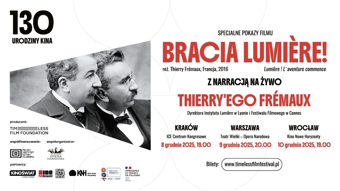 Pasjonujący dokument o początkach kina „Bracia Lumière. Przygoda trwa!” od 5 grudnia na VOD