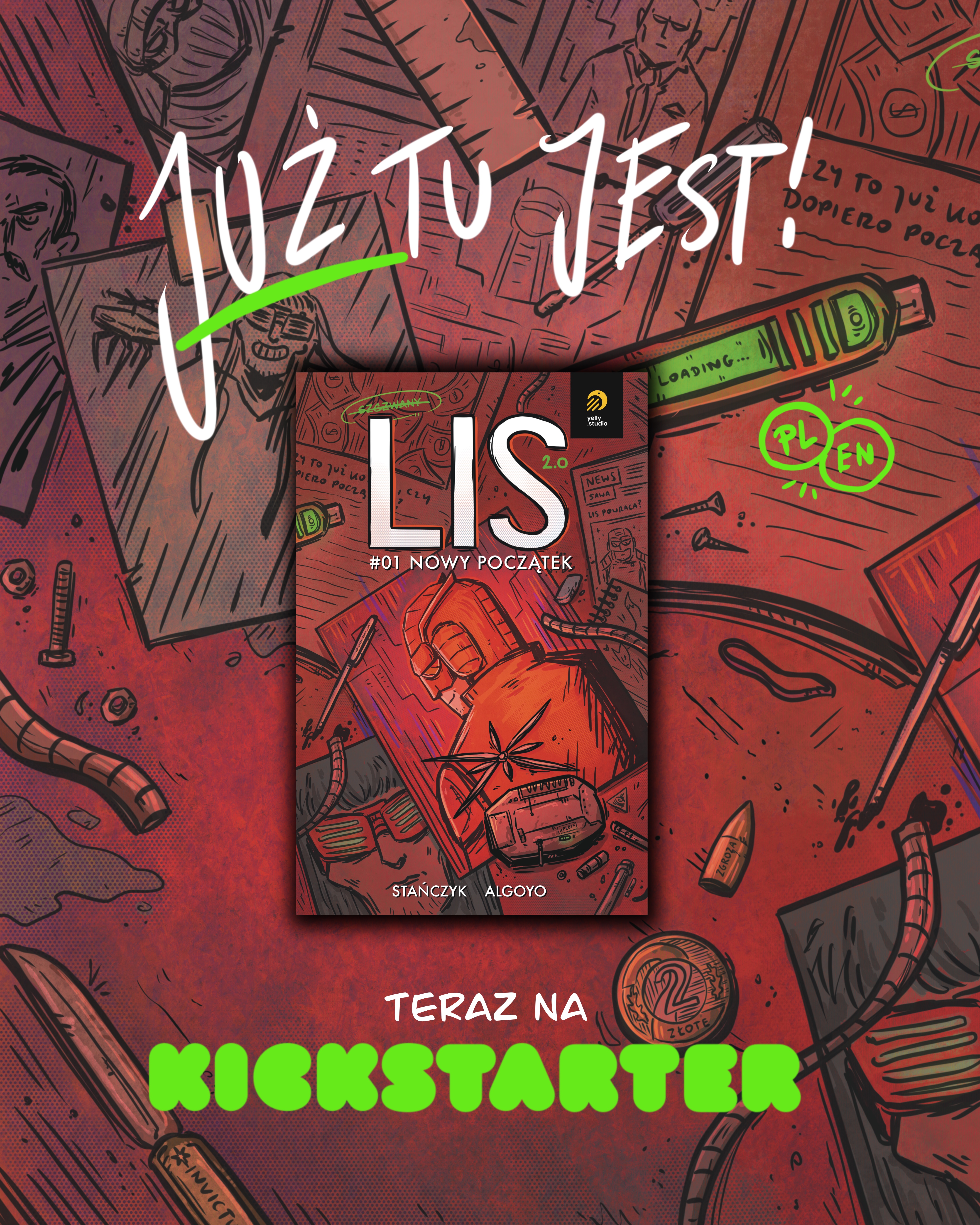 LIS już dziś na Kickstarterze!